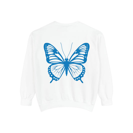Overthinker White Sweatshirt